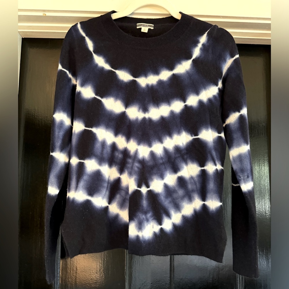 J. Crew Tie-Dye Cashmere Sweater